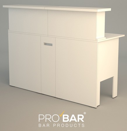 Comptoir de bar en bois pliant, 150 cm