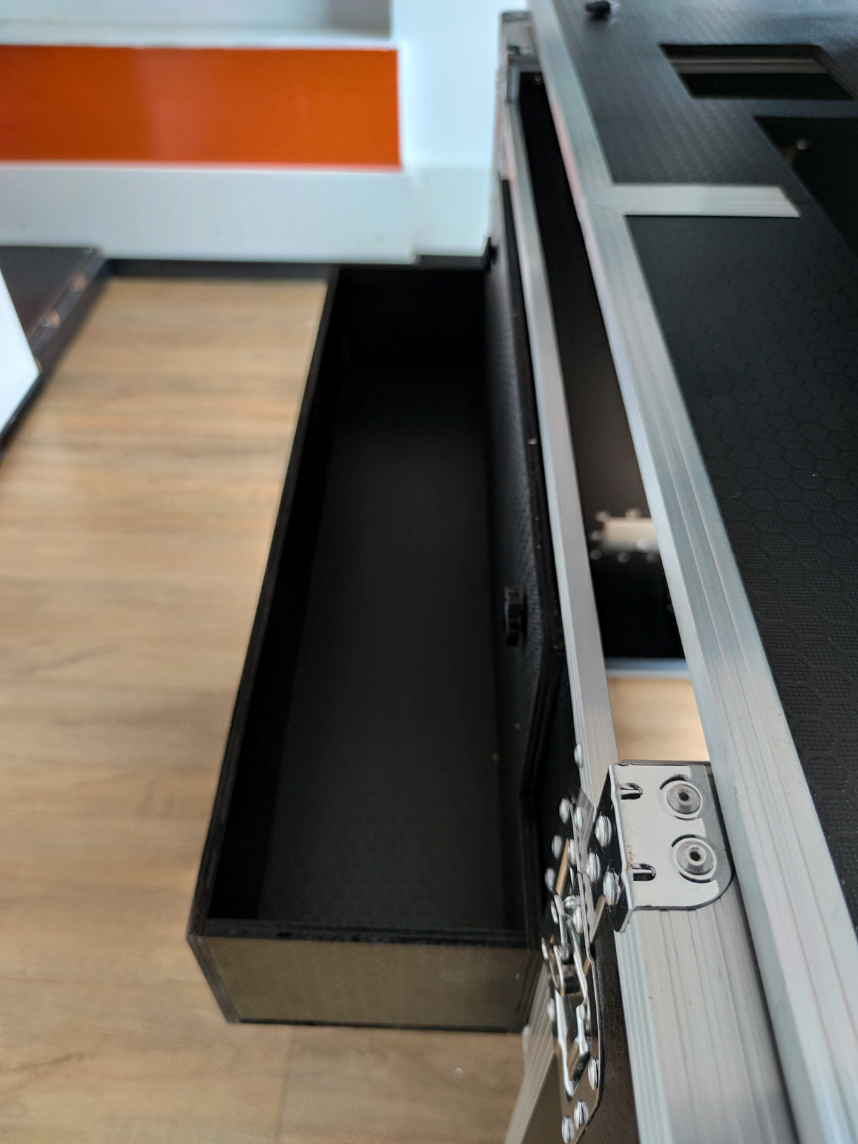 Comptoir de bar portable à valise trolley 160 cm – Image 15