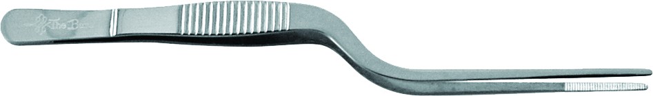 Pince à garniture courbe en inox, 16 ou 21 cm – Image 2