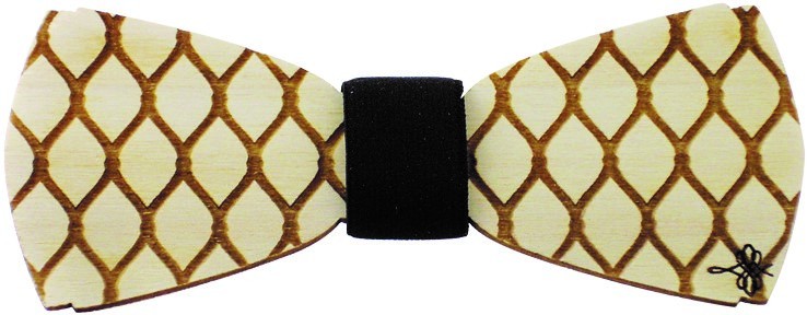 Nœud papillon en bois fait main, 6 modèles – Image 4