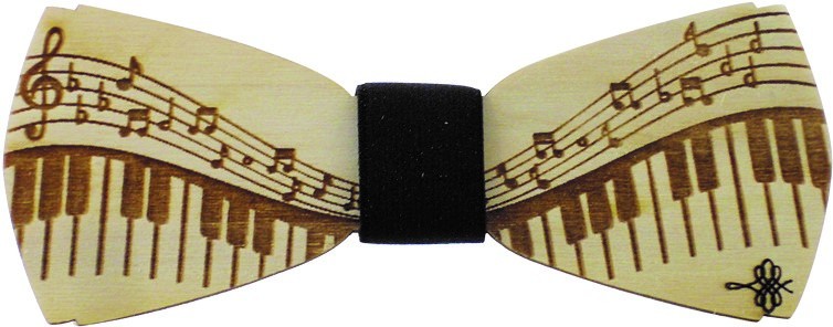 Nœud papillon en bois fait main, 6 modèles – Image 6