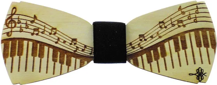Nœud papillon en bois fait main, 6 modèles – Image 6