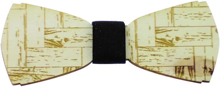Nœud papillon en bois fait main, 6 modèles – Image 9
