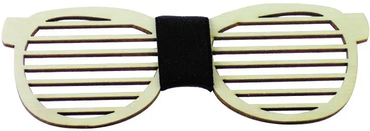 Nœud papillon en bois fait main, 6 modèles – Image 8