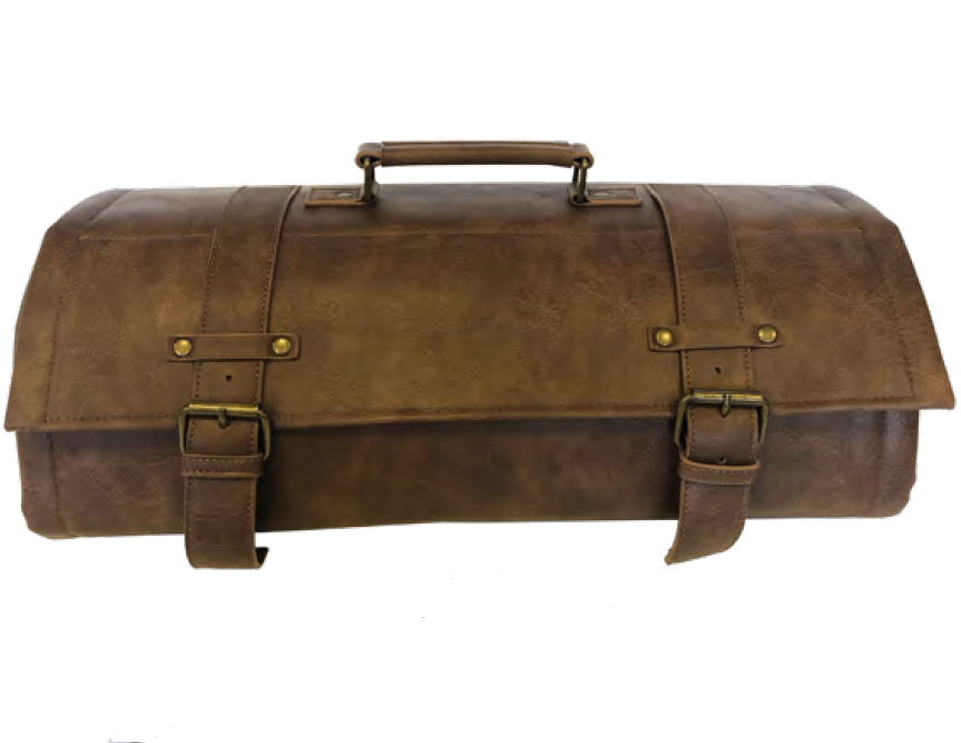 Sac kit barman en cuir, roll de 21 pièces – Image 3