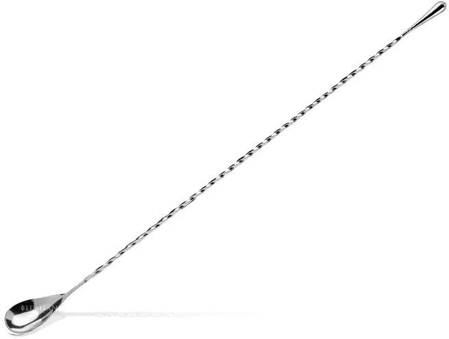 Cuillère à cocktail Drop 40 cm, cinq finitions plaquées – Image 6