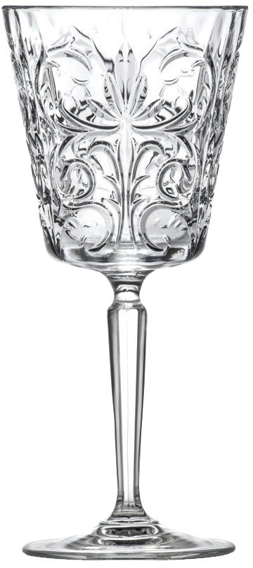 Verre à pied 29 cl Tattoo gravé, lot de 6 – Image 3