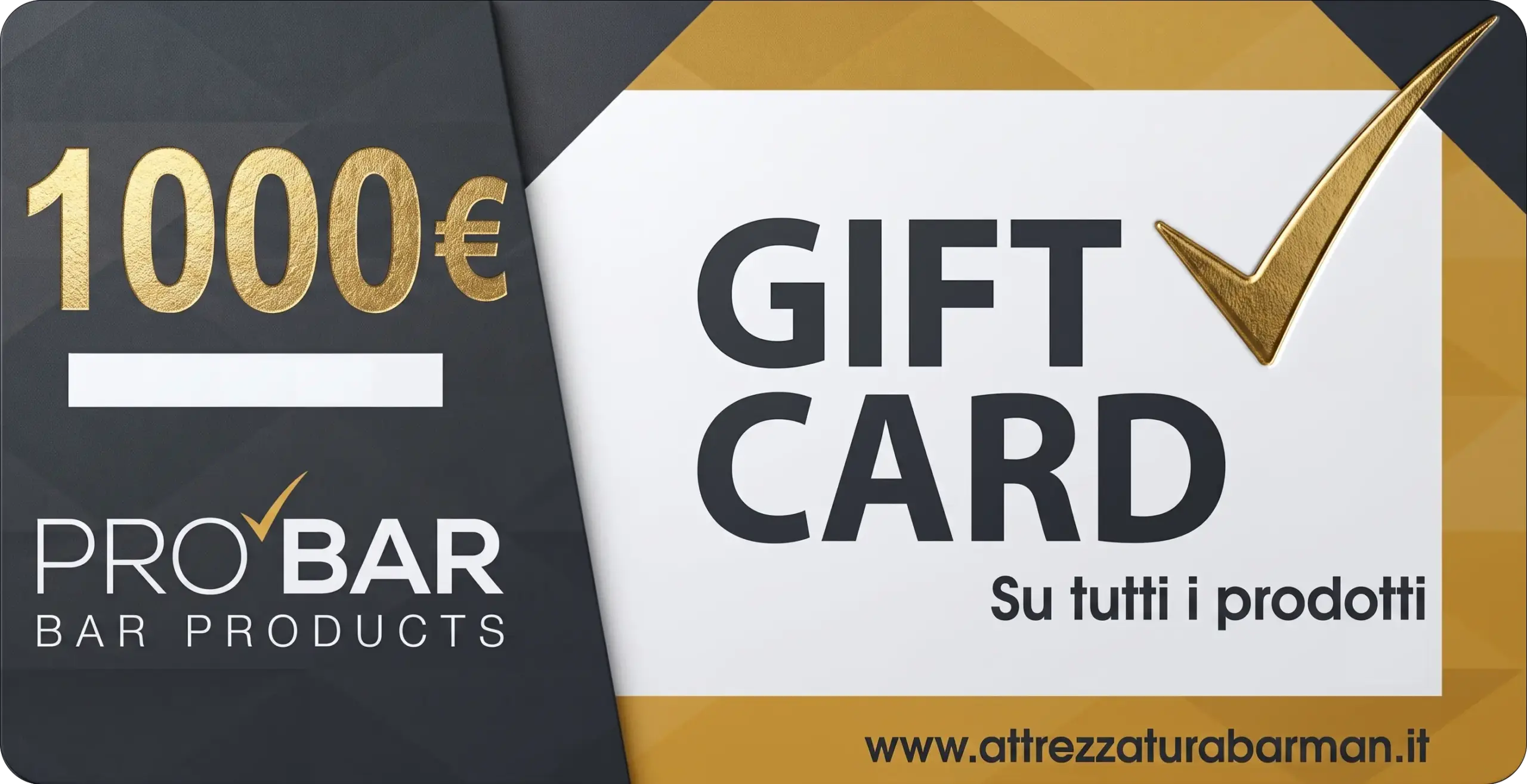 Carte cadeau 1 000 €, envoyée par email