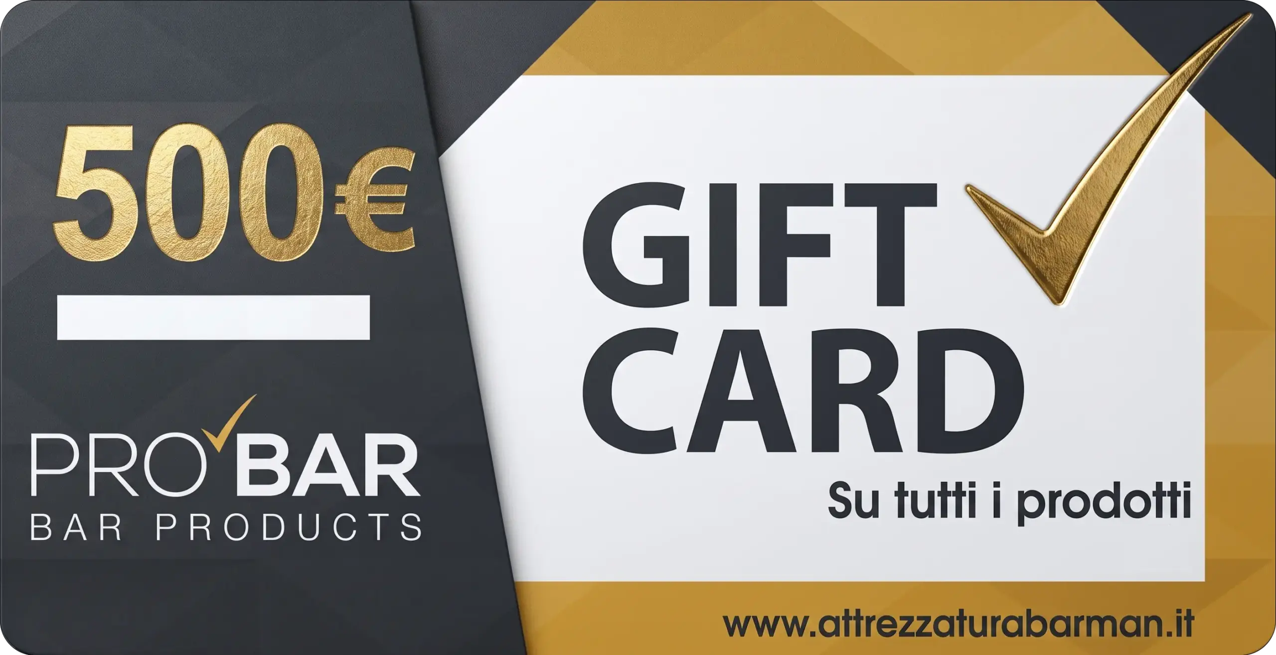 Carte cadeau 500 €, envoyée par email