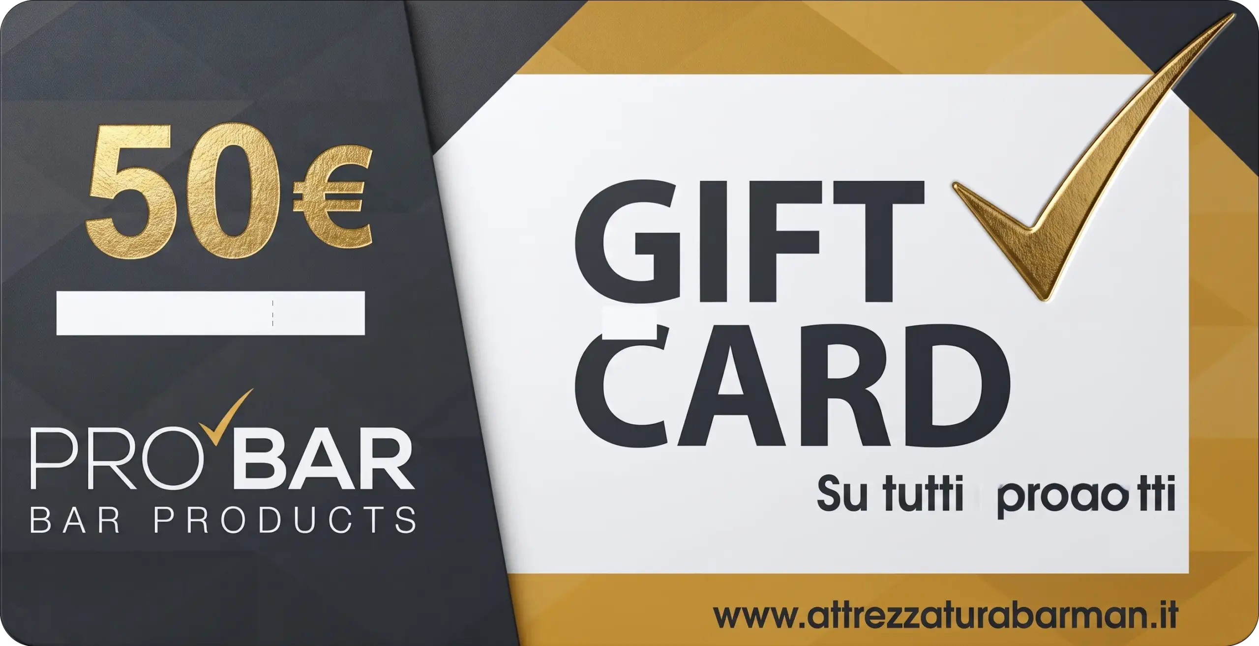 Carte cadeau 50 €, envoyée par email