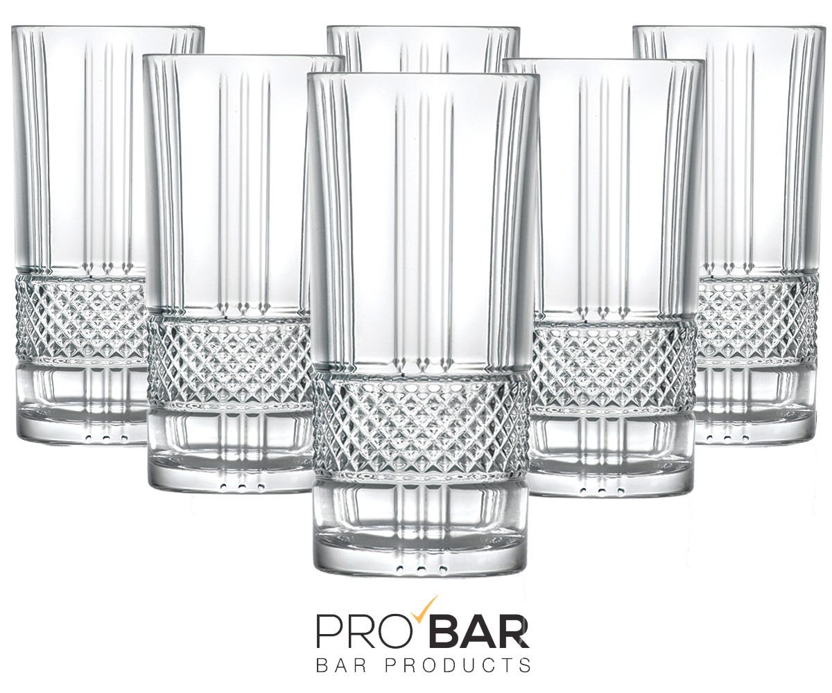 Verre tumbler haut Brillante 37 cl, lot de 6 – Image 2