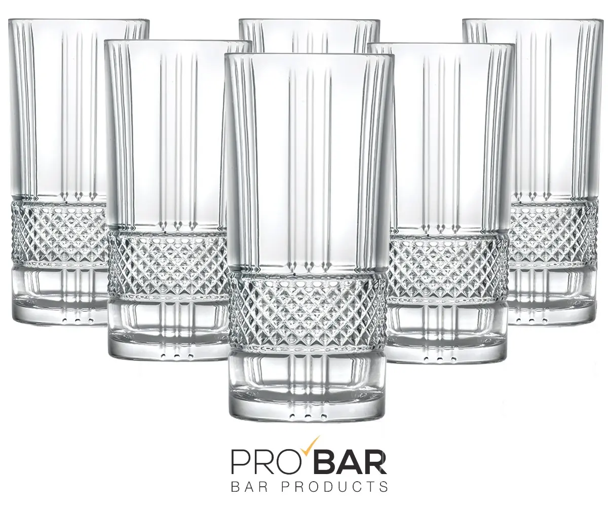 Verre tumbler haut Brillante 37 cl, lot de 6 – Image 2