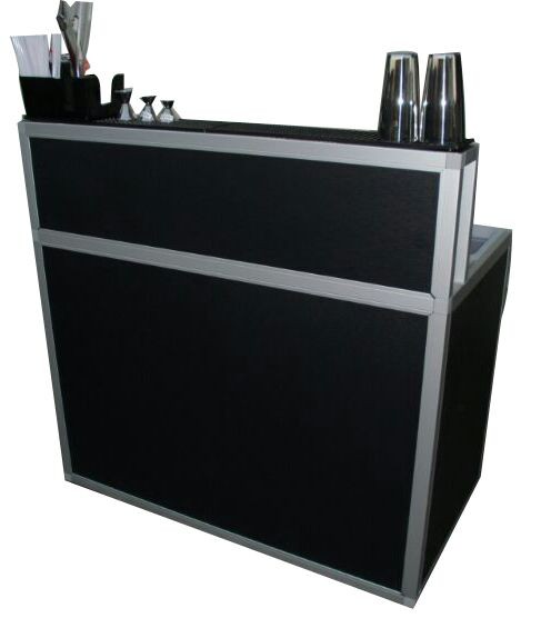 Comptoir de bar pliant 120 cm Comfort en inox – Image 4