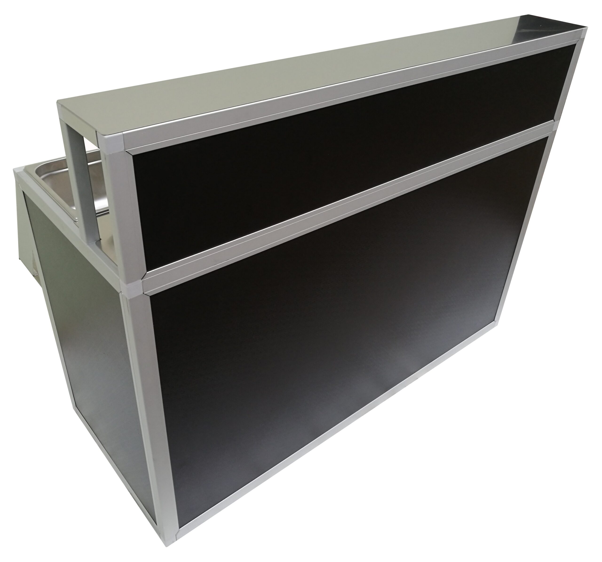 Comptoir de bar pliant 150 cm Professional, évier – Image 9