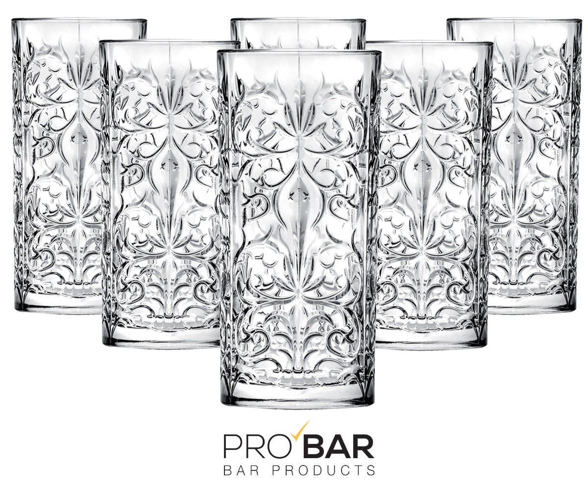Verre tumbler 37 cl Tattoo Luxion, lot de 6 – Image 2
