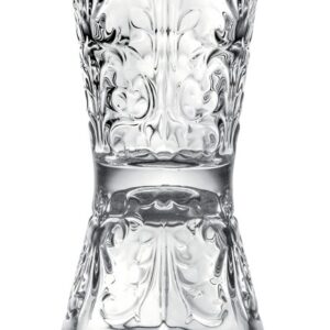Doseur à cocktail en verre sablier, 3 et 6 cl