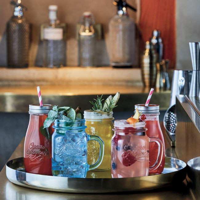 Verre à cocktail bocal Quattro Stagioni 40 cl avec anse – Image 5