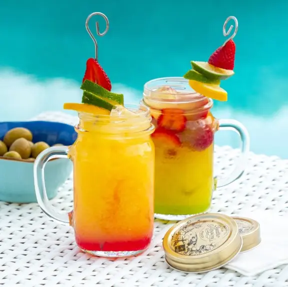 Verre à cocktail bocal Quattro Stagioni 40 cl avec anse – Image 9