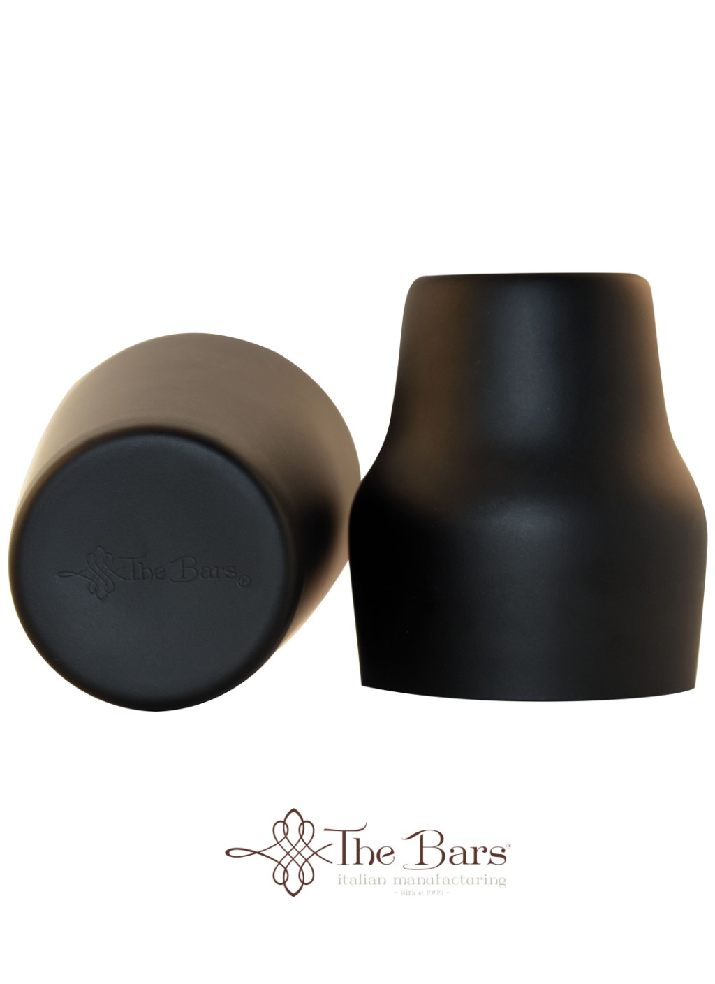 Shaker parisien noir mat 90 cl en inox, 2 pièces – Image 2