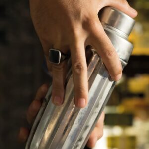 Shaker cobbler Deco 90 cl inox finition miroir