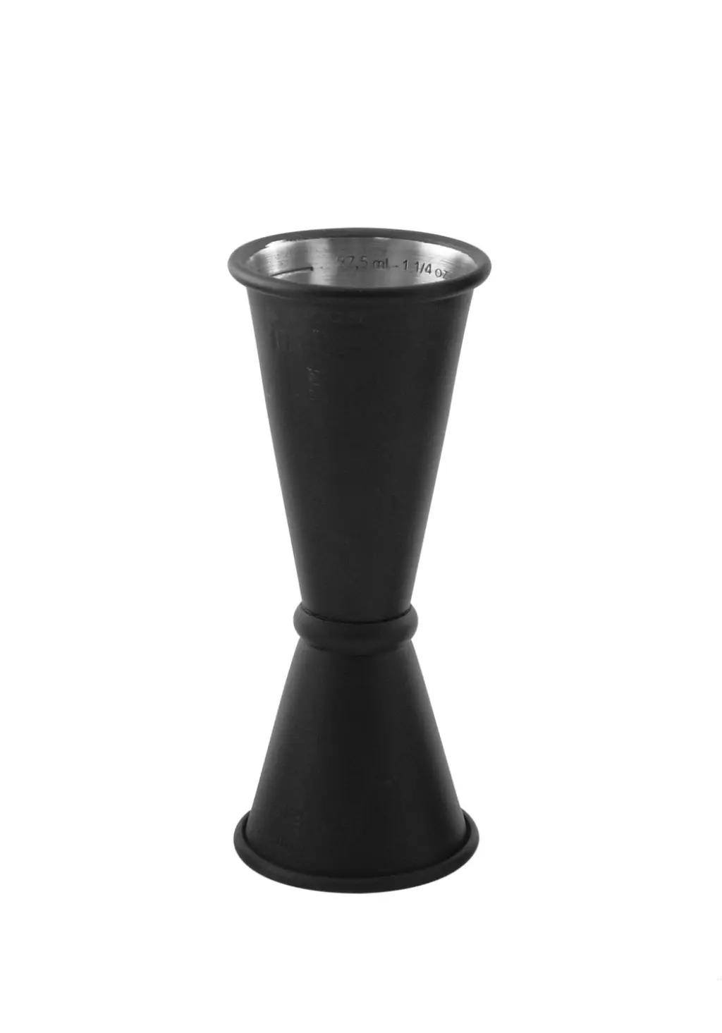 Jigger noir mat, doseur à cocktail en trois formats