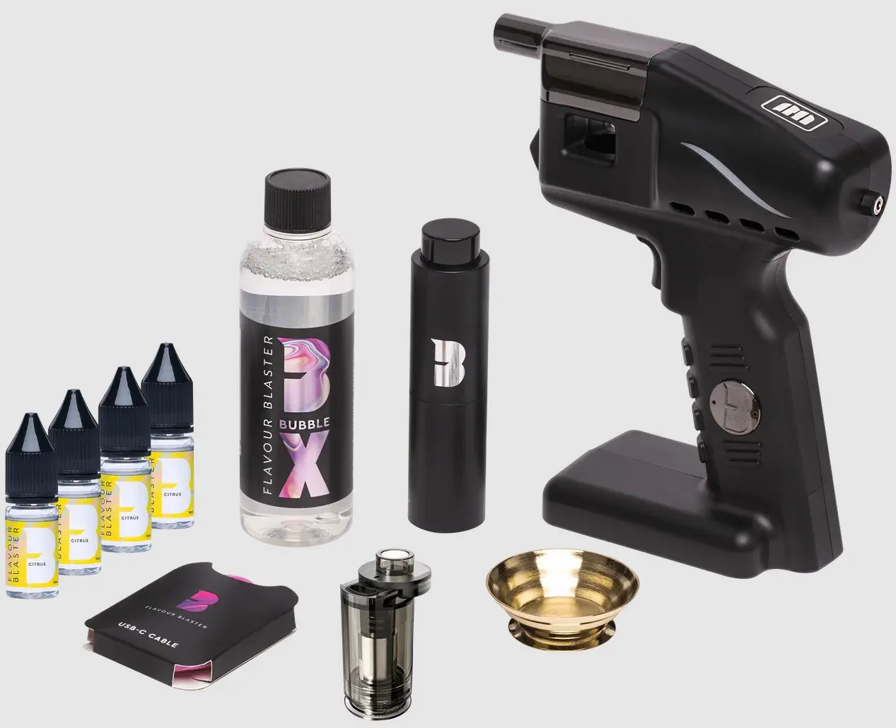 Flavour Blaster, pistolet à bulles aromatiques pour cocktail