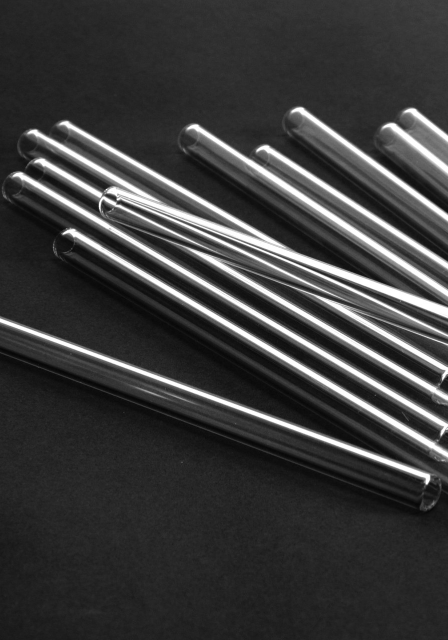 Pailles en verre incassable