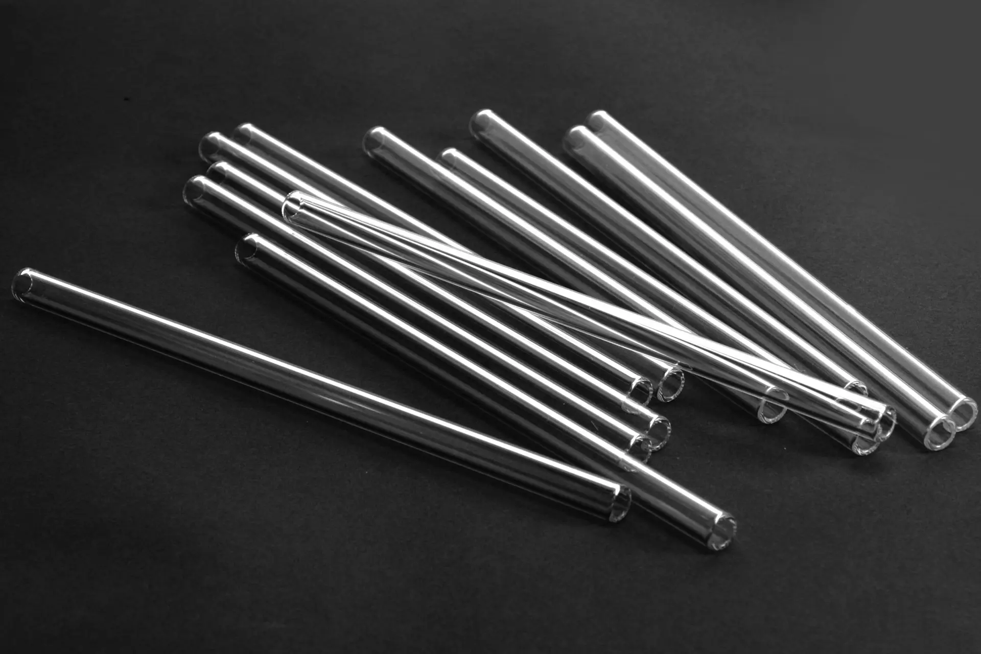 Paille en verre borosilicate réutilisable, lot de 12 – Image 2