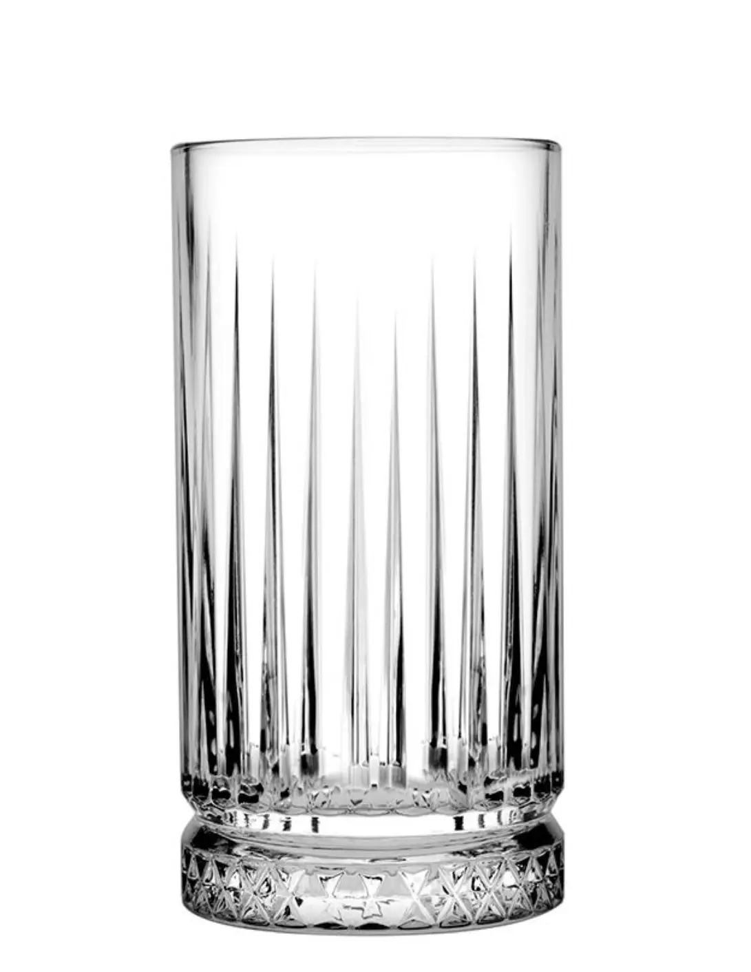 Verre tumbler 44 cl Elysia rainuré, lot de 4 – Image 2