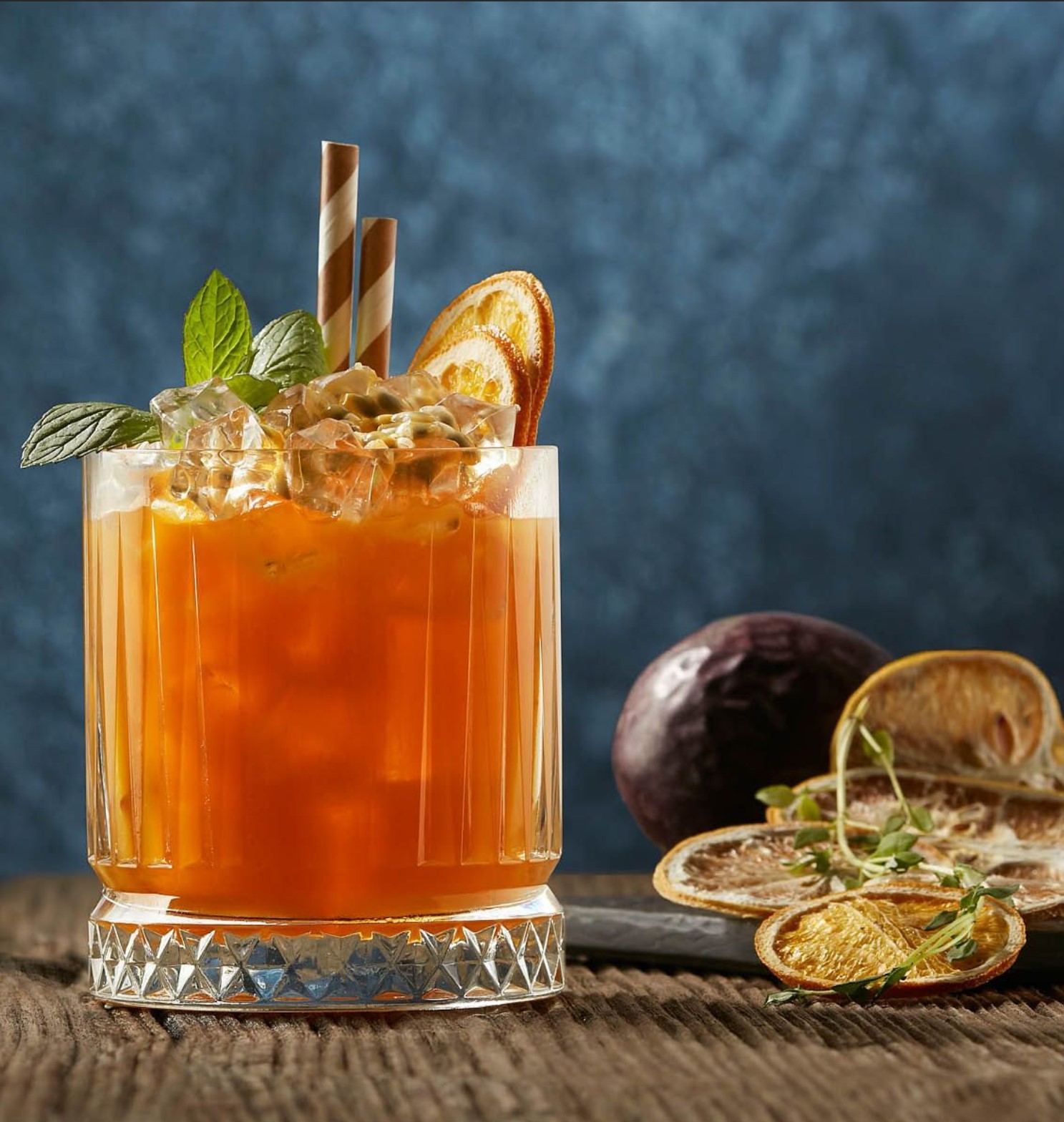 Verre old fashioned Elysia 36 cl à rainures, lot de 4