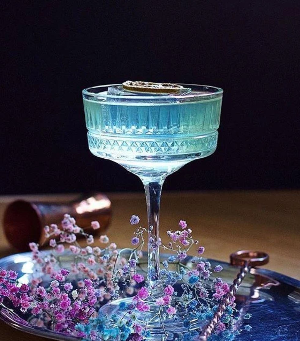 Coupe à cocktail rainurée Elysia 26 cl, lot de 4 – Image 3