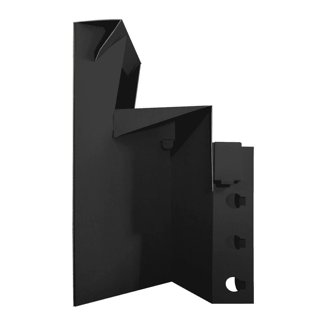 Comptoir de bar en carton Workstation Easy, 100 cm – Image 10