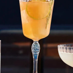 Verre à cocktail à pied America 25 cl soufflé, lot de 6