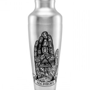 Shaker parisien Destiny Chrono Lumian 55 cl inox gravé à la main