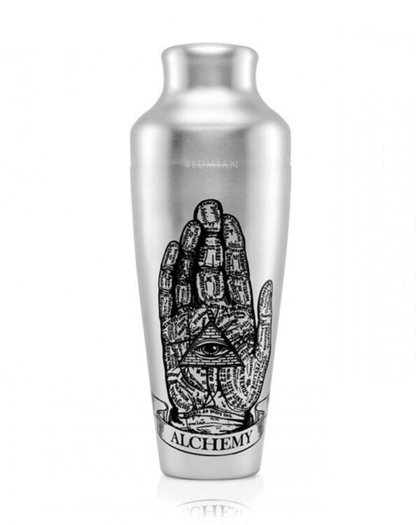Shaker parisien Destiny Chrono Lumian 55 cl inox gravé à la main