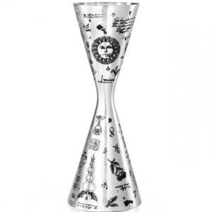 Doseur à cocktail gradué Alchemy inox, 3 / 4,5, 3 / 6 ou 6 / 9 cl