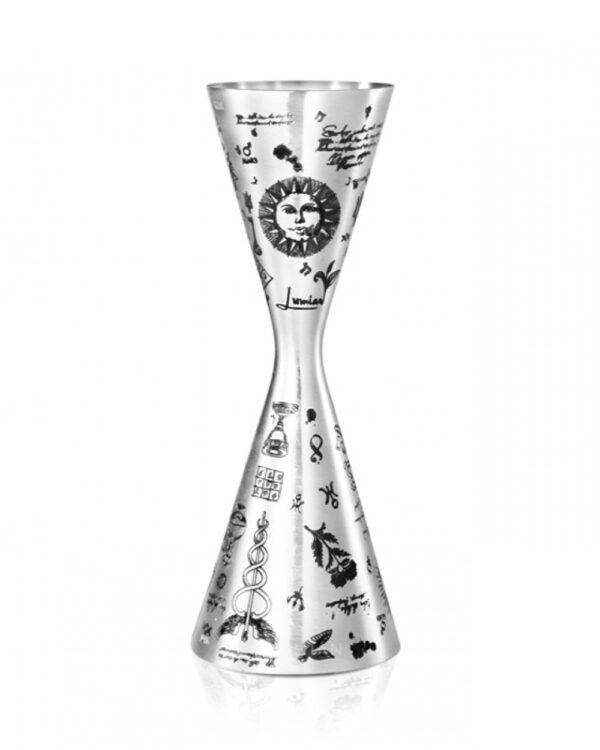 Doseur à cocktail gradué Alchemy inox, 3 / 4,5, 3 / 6 ou 6 / 9 cl
