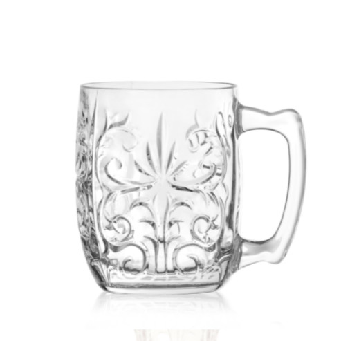 Mug Moscow Mule en verre Tattoo 42 cl, lot de 4 – Image 2