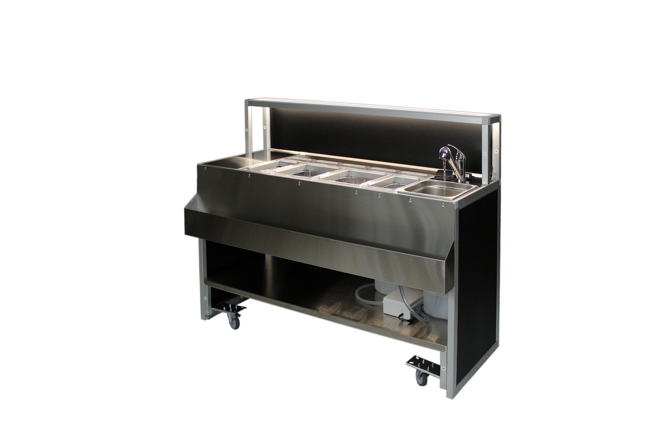 Kit de pompe à eau pour comptoir de bar portable, 2 réservoirs de 10 l – Image 6