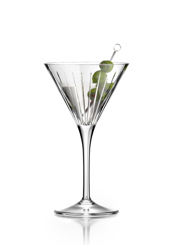 Verre à martini Timeless 21 cl en verre cristallin Luxion, lot de 6