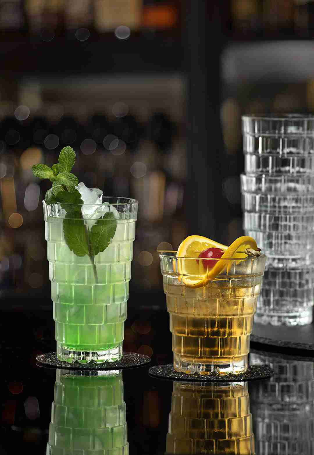 Verre old fashioned empilable Stack 32 cl, lot de 6 – Image 2