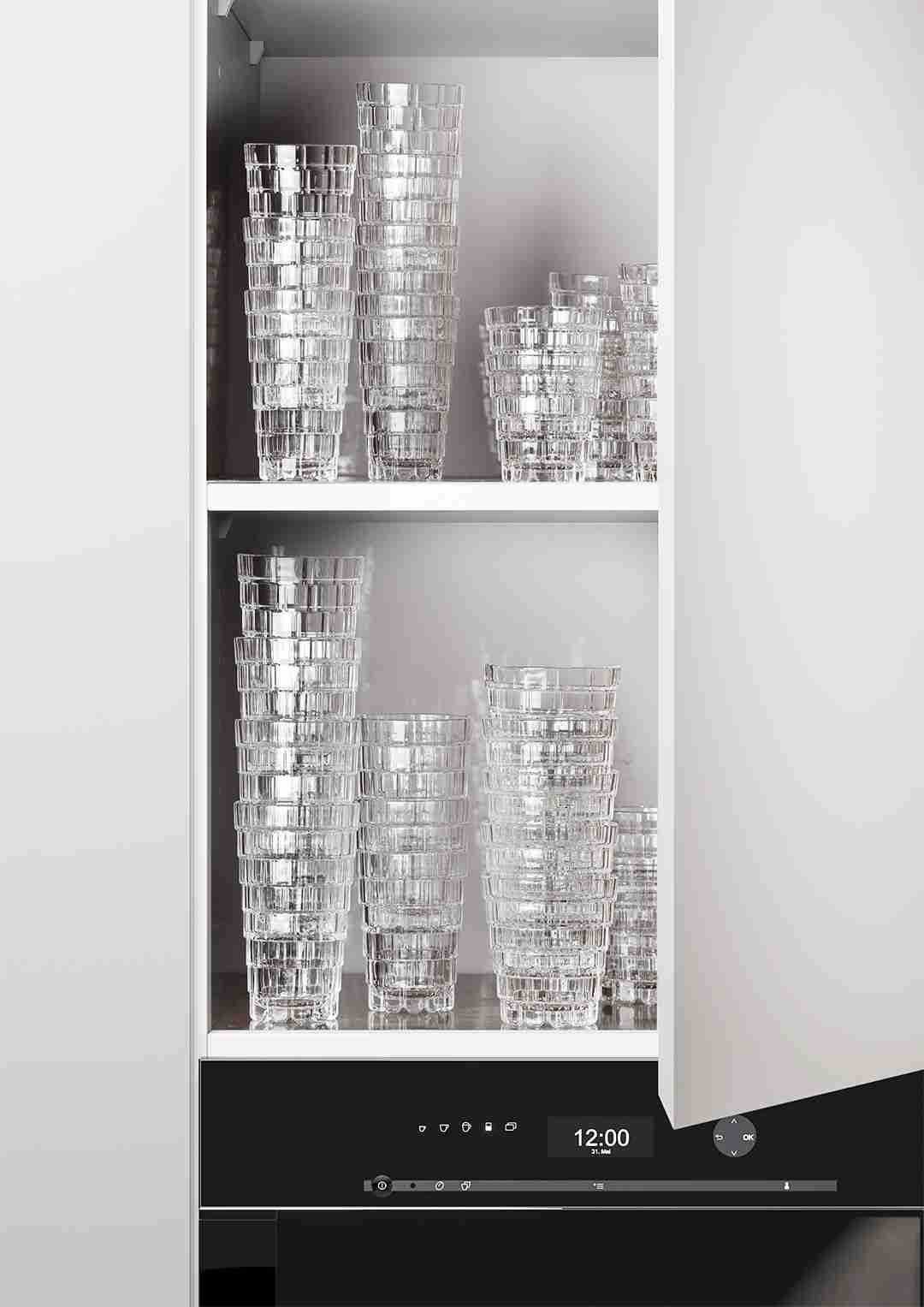 Verre tumbler haut empilable Stack 39 cl, lot de 6 – Image 5