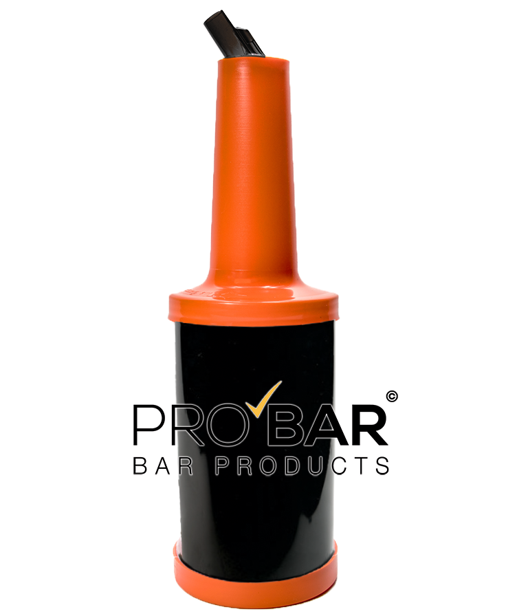 Speed bottle noire 1 litre avec bec verseur à évent – Image 3