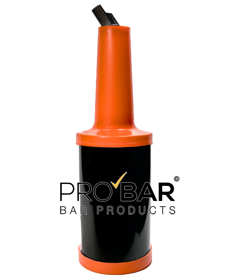 Speed bottle noire 1 litre avec bec verseur à évent – Image 3