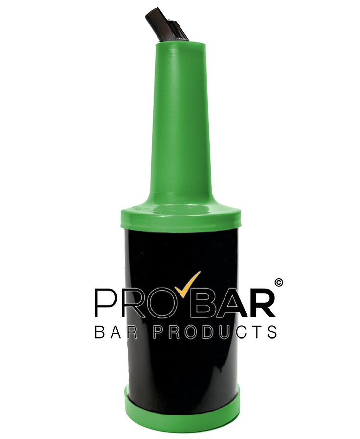 Speed bottle noire 1 litre avec bec verseur à évent – Image 4