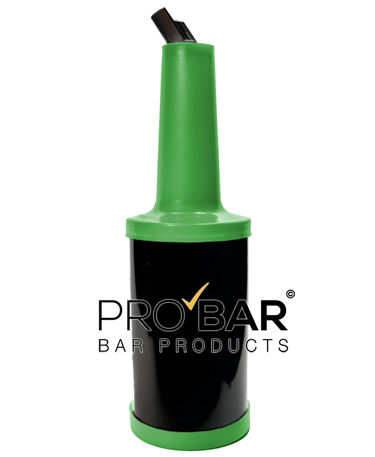 Speed bottle noire 1 litre avec bec verseur à évent – Image 4