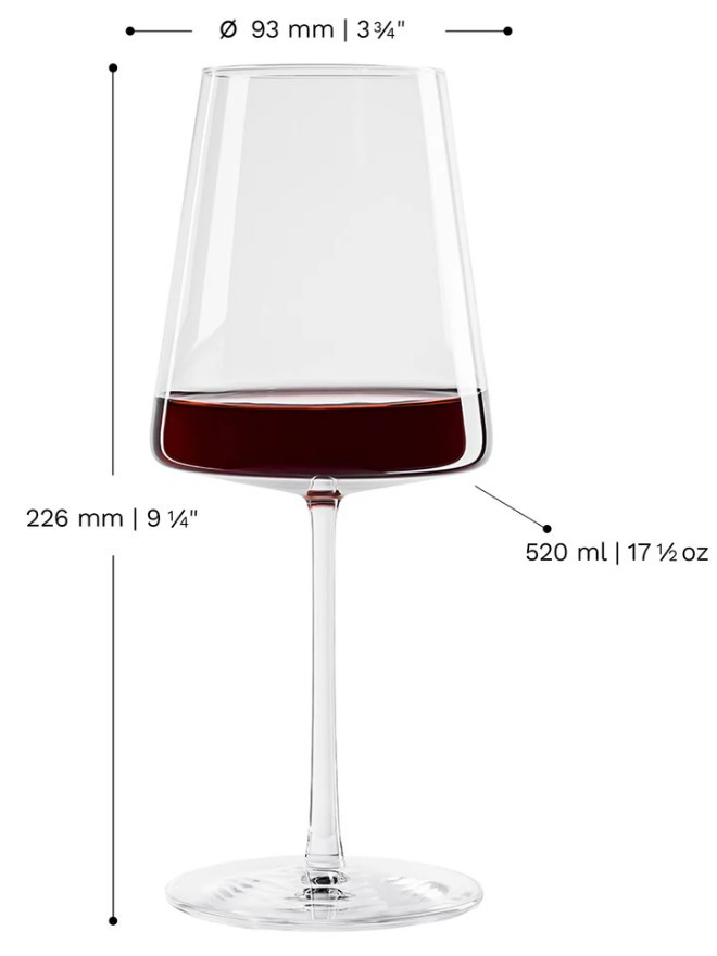 Verre à vin rouge Power 52 cl, lot de 6 – Image 4