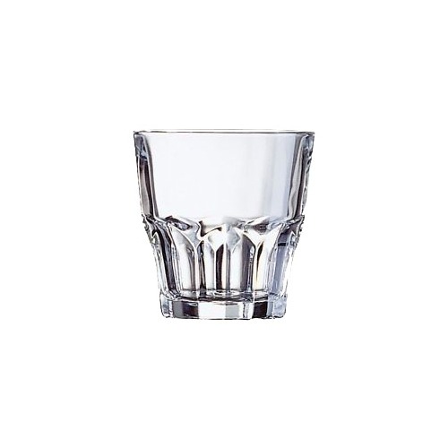 Verre bas 20 cl Granity empilable, lot de 6