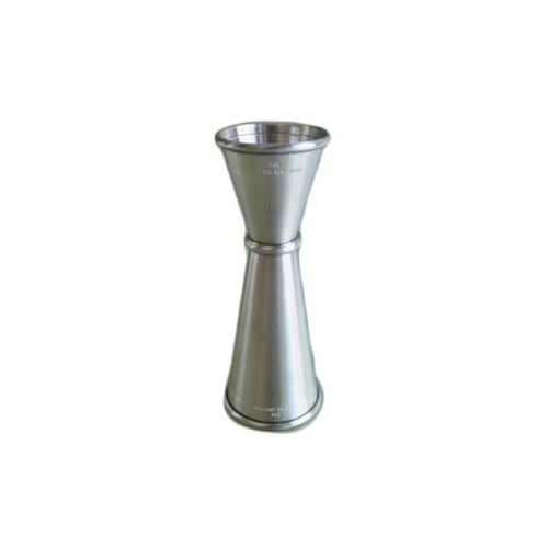 Doseur à cocktail 3 / 4,5 cl en inox, gradué