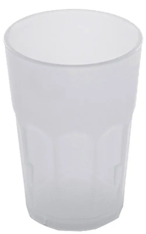 Verre incassable Rock Juice 35 cl en polypropylène blanc